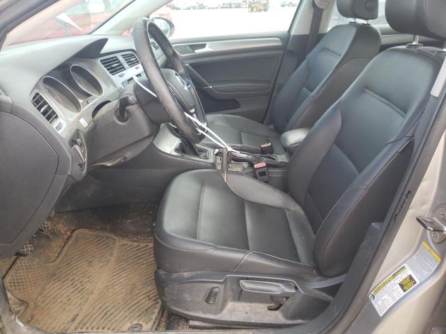 3VWRA7AU3FM073784 - 2015 VOLKSWAGEN GOLF TDI SILVER photo 7