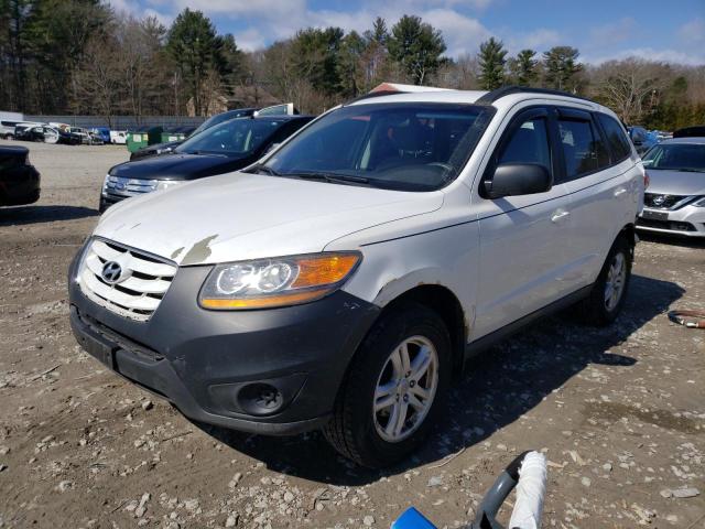 5XYZGDAB9BG070006 - 2011 HYUNDAI SANTA FE GLS WHITE photo 1