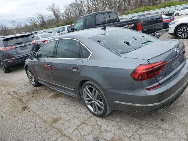 1VWDT7A36HC074489 - 2017 VOLKSWAGEN PASSAT R-LINE GRAY photo 2