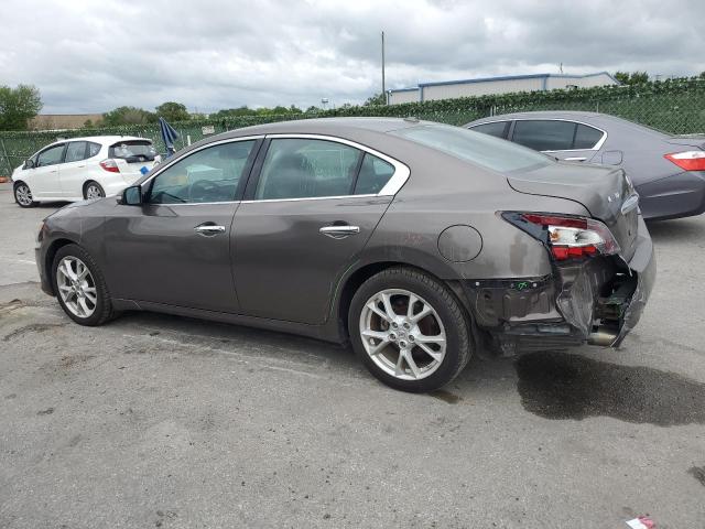 1N4AA5AP7EC476736 - 2014 NISSAN MAXIMA S BROWN photo 2