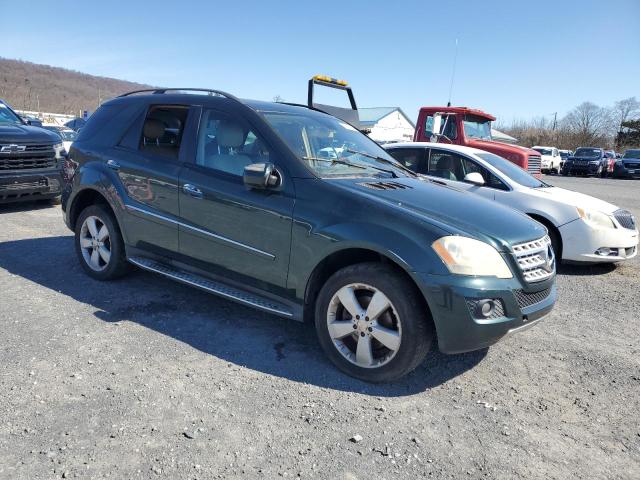 4JGBB86E19A465913 - 2009 MERCEDES-BENZ ML 350 GREEN photo 4