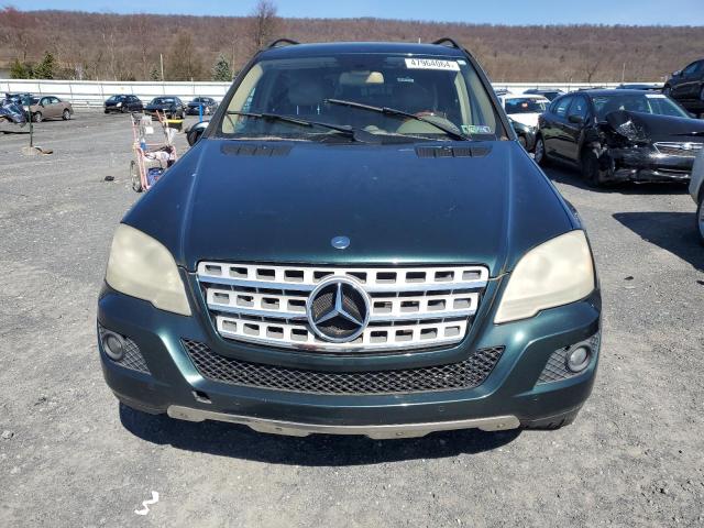 4JGBB86E19A465913 - 2009 MERCEDES-BENZ ML 350 GREEN photo 5