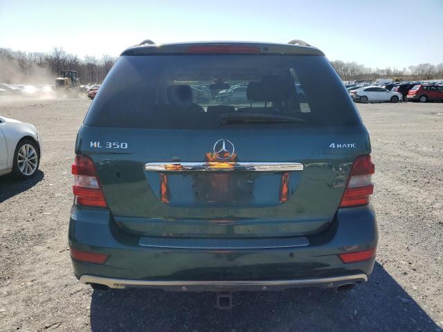 4JGBB86E19A465913 - 2009 MERCEDES-BENZ ML 350 GREEN photo 6