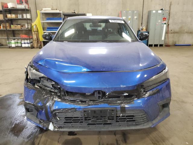 2HGFE2F57RH505280 - 2024 HONDA CIVIC SPORT BLUE photo 5