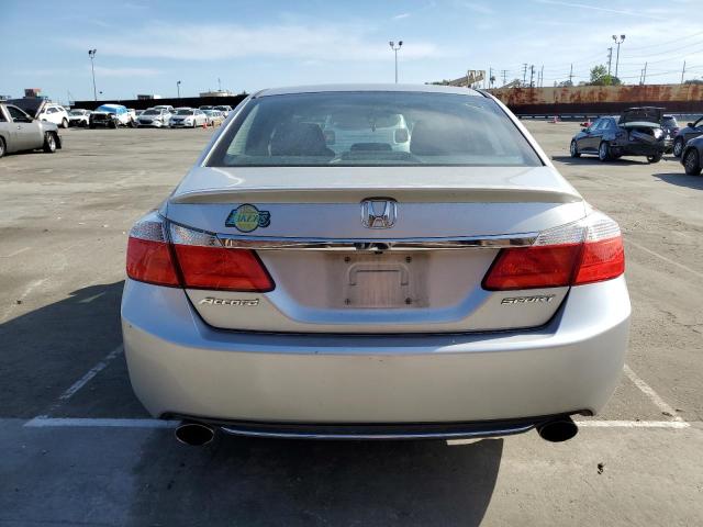 1HGCR2F58EA260473 - 2014 HONDA ACCORD SPORT SILVER photo 6