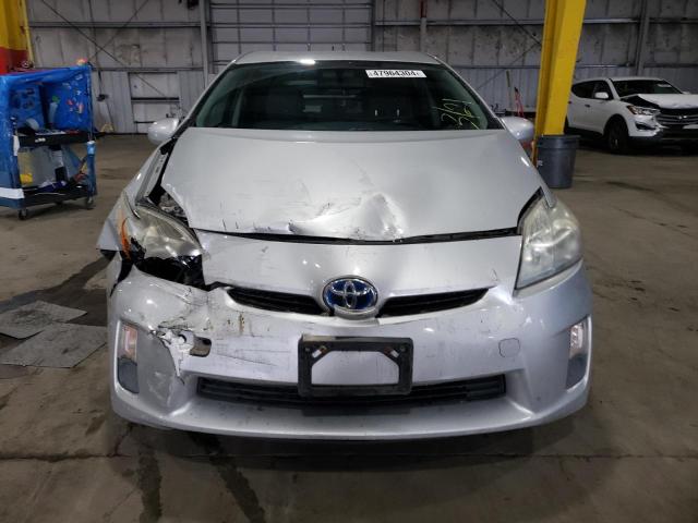 JTDKN3DU2A0154316 - 2010 TOYOTA PRIUS SILVER photo 5