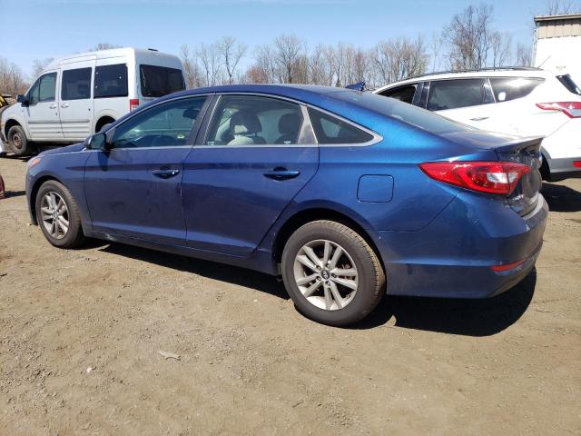 5NPE24AFXGH318246 - 2016 HYUNDAI SONATA SE BLUE photo 2