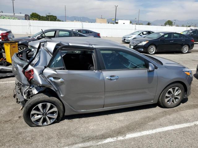 3KPA25AD2ME433376 - 2021 KIA RIO S GRAY photo 3