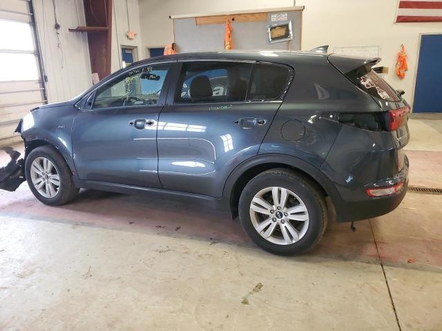 KNDPMCAC1K7596825 - 2019 KIA SPORTAGE LX GRAY photo 2