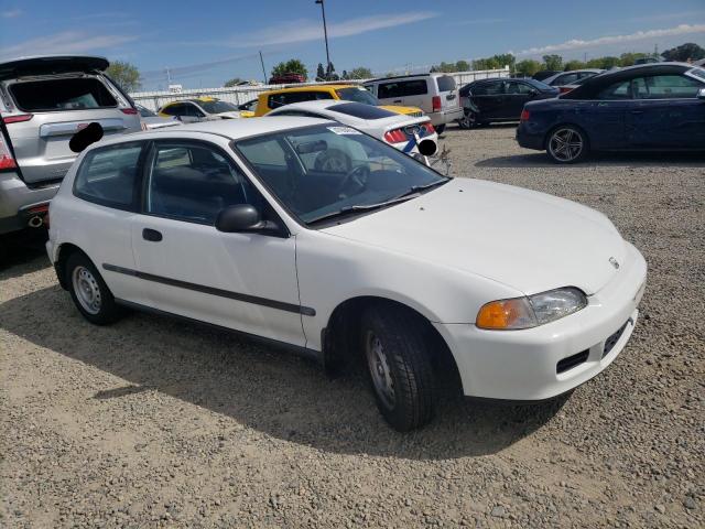 2HGEH245XNH530318 - 1992 HONDA CIVIC DX WHITE photo 4