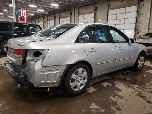 5NPET46C38H389706 - 2008 HYUNDAI SONATA GLS SILVER photo 3