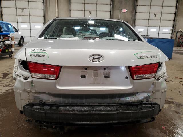 5NPET46C38H389706 - 2008 HYUNDAI SONATA GLS SILVER photo 6