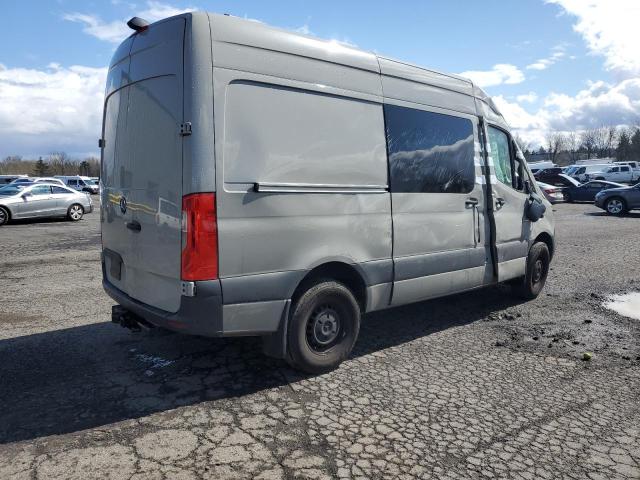 W1W4EBHY6NT107198 - 2022 MERCEDES-BENZ SPRINTER 2500 GRAY photo 3