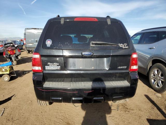 1FMCU93G39KA64559 - 2009 FORD ESCAPE XLT BLACK photo 6