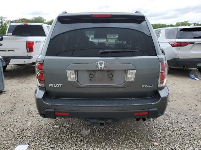 5FNYF18598B033759 - 2008 HONDA PILOT EXL GRAY photo 6