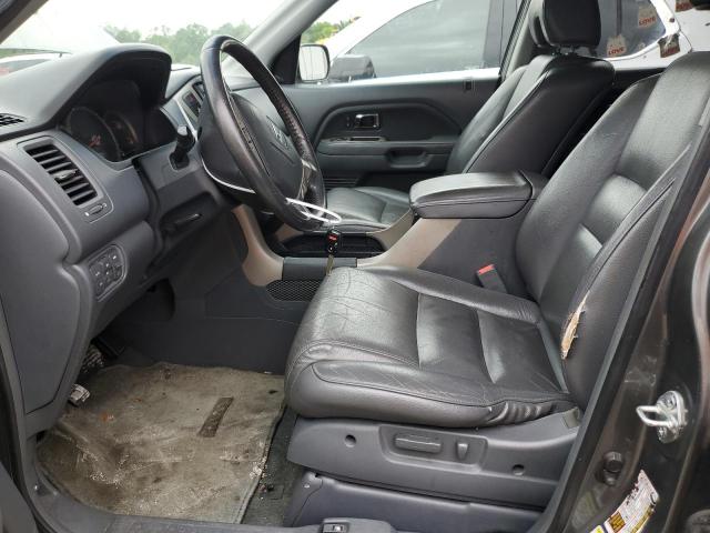 5FNYF18598B033759 - 2008 HONDA PILOT EXL GRAY photo 7