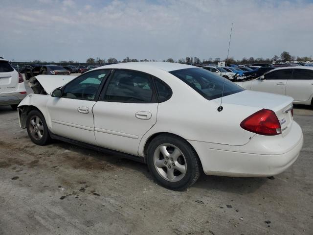 1FAFP53U1YG167901 - 2000 FORD TAURUS SE WHITE photo 2