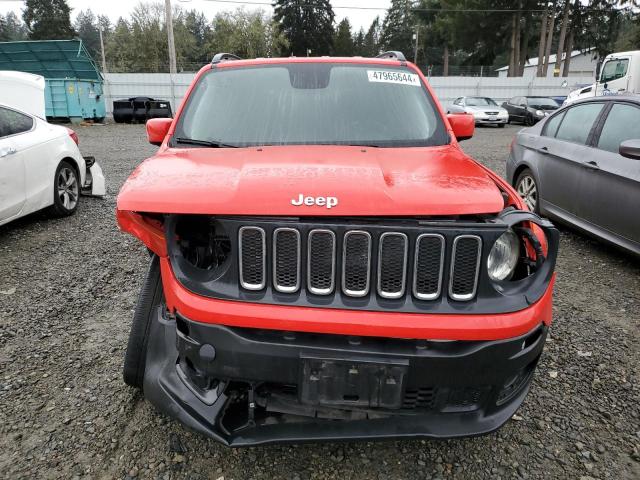 ZACCJBBBXJPH88964 - 2018 JEEP RENEGADE LATITUDE RED photo 5