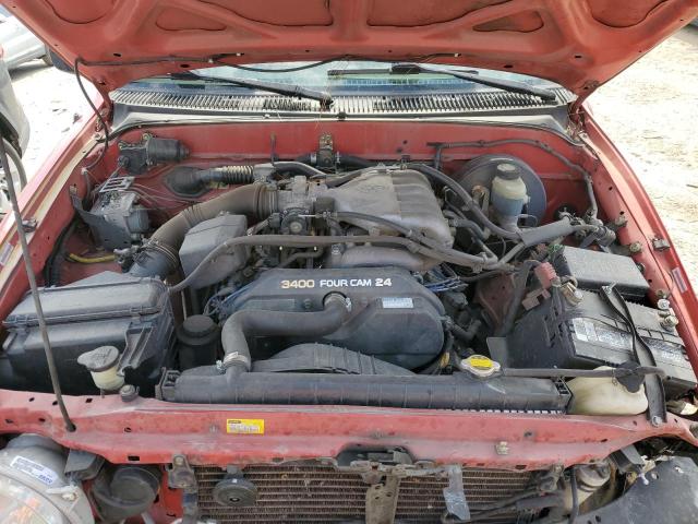 5TEGN92N13Z256598 - 2003 TOYOTA TACOMA DOUBLE CAB PRERUNNER RED photo 11