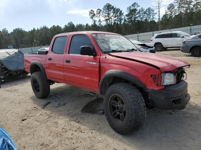 5TEGN92N13Z256598 - 2003 TOYOTA TACOMA DOUBLE CAB PRERUNNER RED photo 4