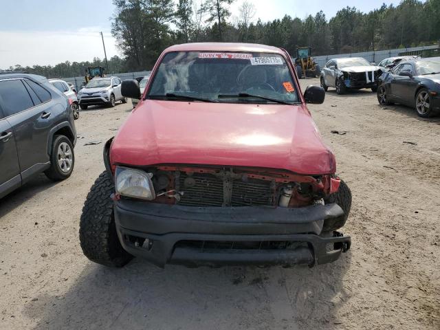 5TEGN92N13Z256598 - 2003 TOYOTA TACOMA DOUBLE CAB PRERUNNER RED photo 5