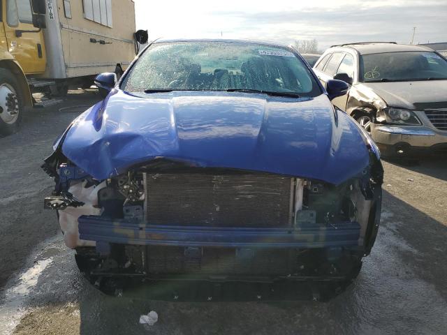 3FA6P0HD8ER149816 - 2014 FORD FUSION SE BLUE photo 5