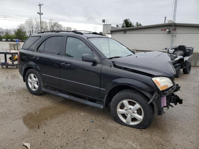 KNDJC735085764313 - 2008 KIA SORENTO EX BLACK photo 4