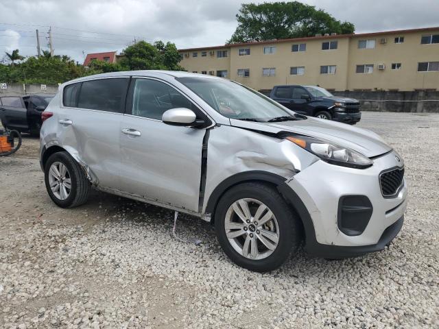 KNDPM3AC9J7452387 - 2018 KIA SPORTAGE LX SILVER photo 4