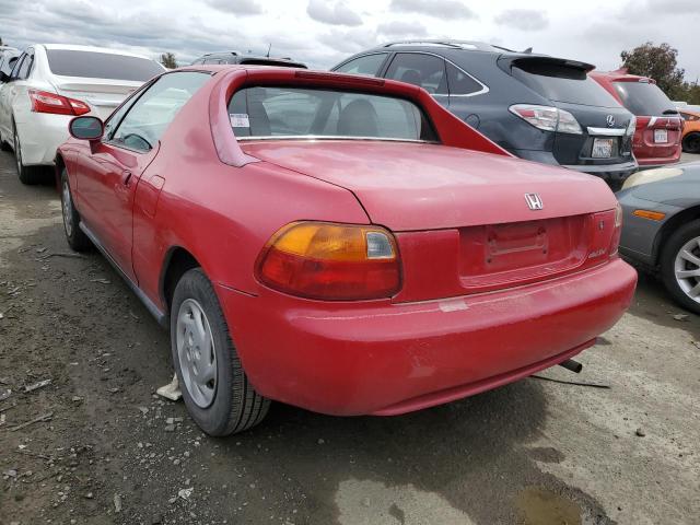 JHMEG114XSS001042 - 1995 HONDA CIVIC DEL SOL S RED photo 2