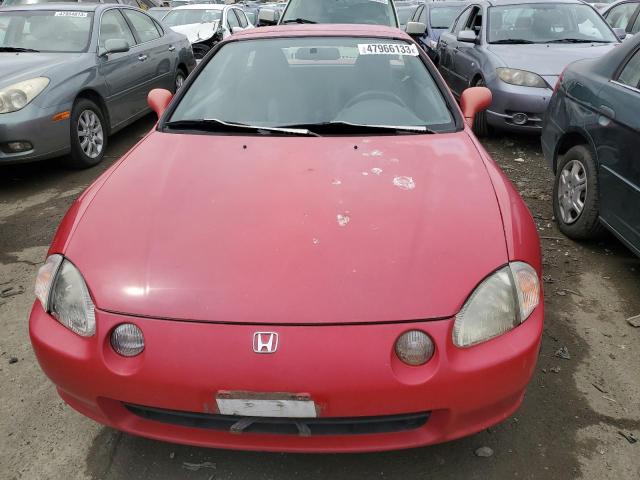 JHMEG114XSS001042 - 1995 HONDA CIVIC DEL SOL S RED photo 5