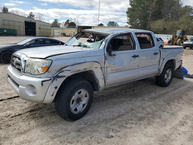 3TMJU62N89M073731 - 2009 TOYOTA TACOMA DOUBLE CAB PRERUNNER SILVER photo 1