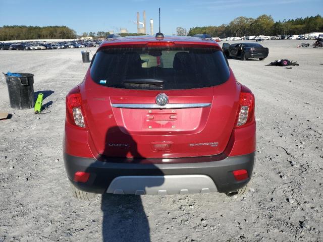 KL4CJESBXGB735535 - 2016 BUICK ENCORE RED photo 6