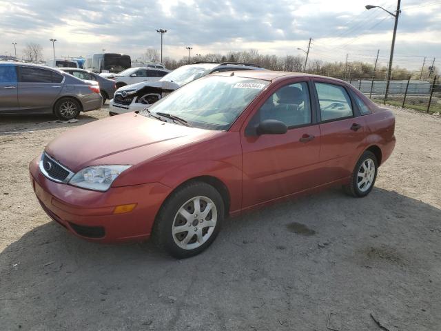 1FAFP34N45W204324 - 2005 FORD FOCUS ZX4 RED photo 1