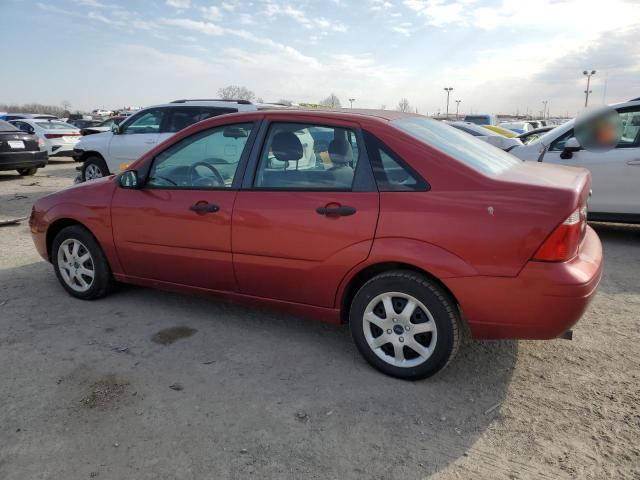 1FAFP34N45W204324 - 2005 FORD FOCUS ZX4 RED photo 2