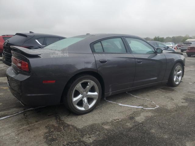 2C3CDXHGXEH342803 - 2014 DODGE CHARGER SXT CHARCOAL photo 3