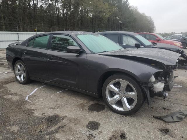 2C3CDXHGXEH342803 - 2014 DODGE CHARGER SXT CHARCOAL photo 4