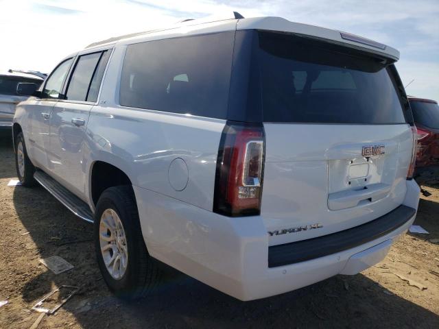 1GKS2GKC7KR242757 - 2019 GMC YUKON XL K1500 SLT WHITE photo 2