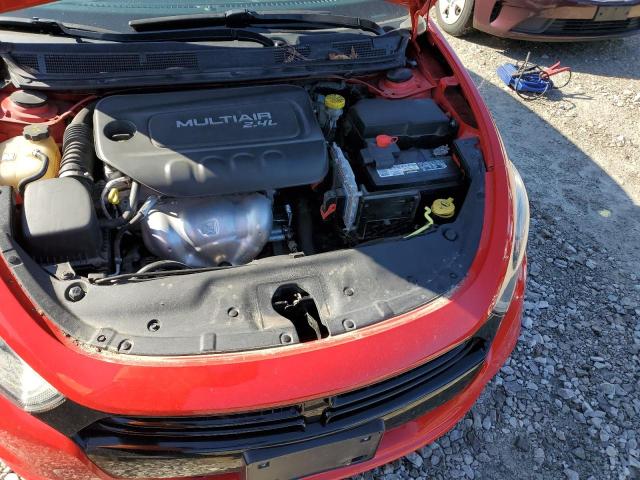 1C3CDFBB7GD645285 - 2016 DODGE DART SXT RED photo 11