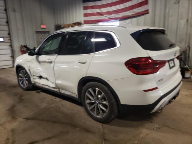 5UXTR9C54JLD74711 - 2018 BMW X3 XDRIVE30I WHITE photo 2