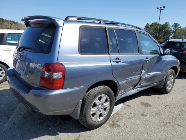 JTEEP21A870192116 - 2007 TOYOTA HIGHLANDER SPORT BLUE photo 3