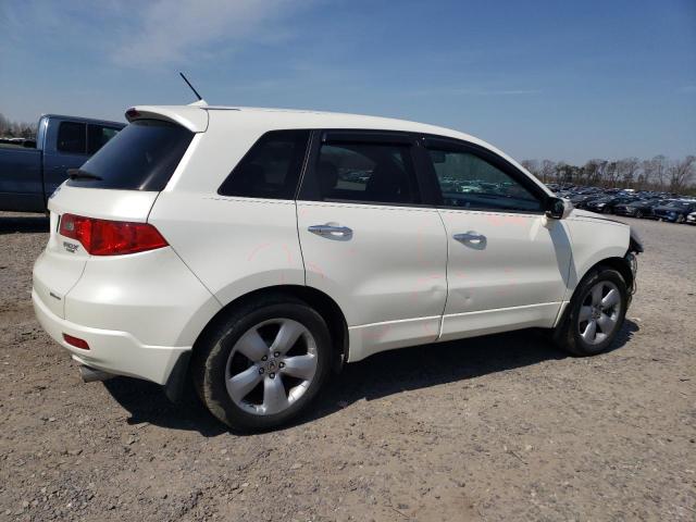 5J8TB18509A005978 - 2009 ACURA RDX TECHNOLOGY WHITE photo 3