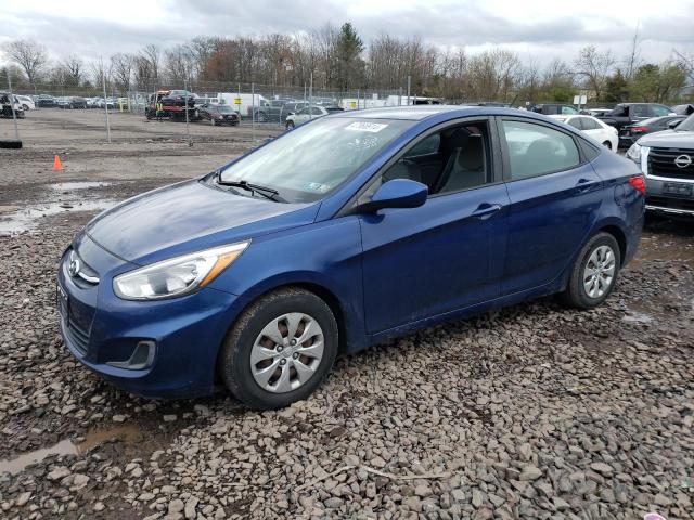 KMHCT4AE1HU316237 - 2017 HYUNDAI ACCENT SE BLUE photo 1