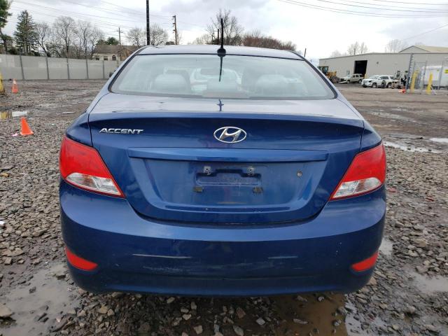 KMHCT4AE1HU316237 - 2017 HYUNDAI ACCENT SE BLUE photo 6