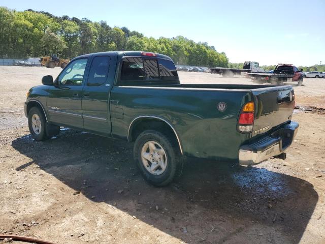 5TBRT34184S453295 - 2004 TOYOTA TUNDRA ACCESS CAB SR5 GREEN photo 2