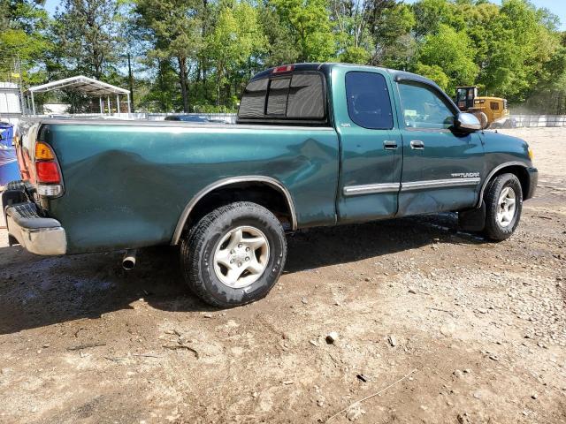 5TBRT34184S453295 - 2004 TOYOTA TUNDRA ACCESS CAB SR5 GREEN photo 3