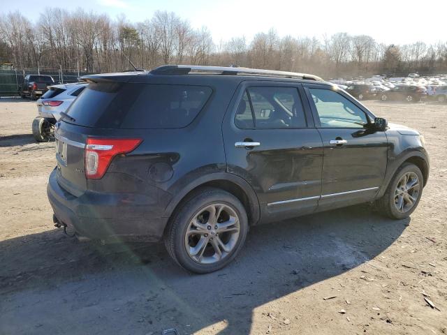 1FM5K8F86DGA51023 - 2013 FORD EXPLORER LIMITED BLACK photo 3