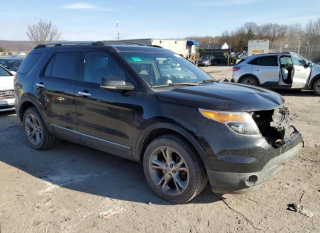 1FM5K8F86DGA51023 - 2013 FORD EXPLORER LIMITED BLACK photo 4