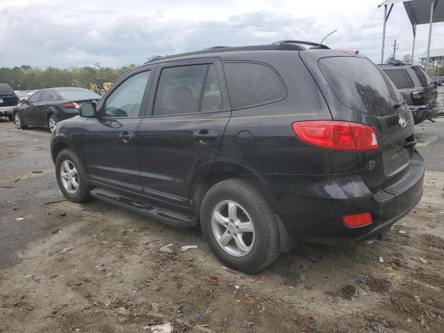 5NMSG13D98H172547 - 2008 HYUNDAI SANTA FE GLS BLACK photo 2