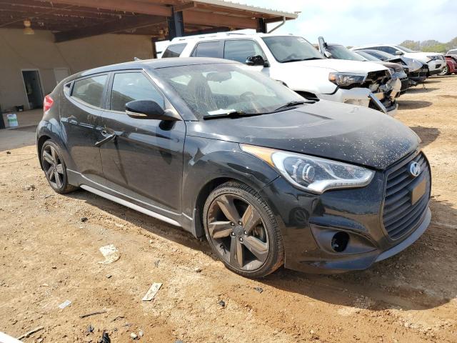 KMHTC6AE1FU241113 - 2015 HYUNDAI VELOSTER TURBO BLACK photo 4