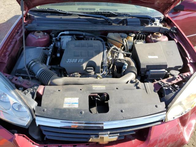 1G1ZT51866F220869 - 2006 CHEVROLET MALIBU LT BURGUNDY photo 11